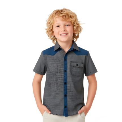 CAMISA CON CANESÚ NIÑO 1301