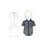 CAMISA CON CANESÚ NIÑO 1301 - Imagen 2