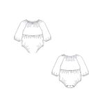 MOLDE BODY ENTERITO BEBE 2403 - Imagen 2